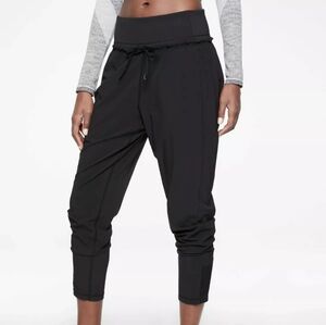 Athleta Spar Jogger Black Olive Size Medium